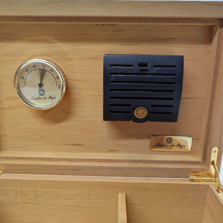 Mastro de Paja Humidor per sigari in radica realizzato a mano usato