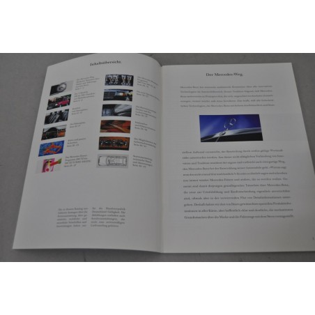 PROSPEKT BROCHURE DEPLIANT MERCEDES T MODELLE 200 300 45 PAGINE GERMAN TEXT