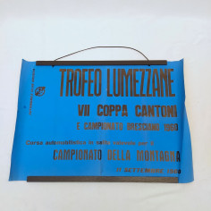 Manifesto Trofeo Lumezzane VII Coppa Cantoni 1960 2