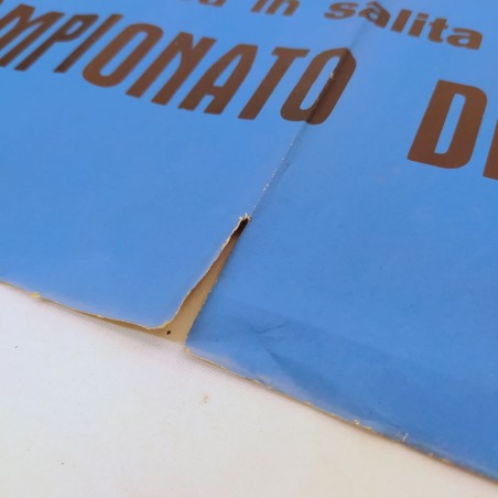Manifesto Trofeo Lumezzane VII Coppa Cantoni 1960
