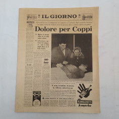 Fascicolo rilegato con riproduzione di prime pagine24 giornali anni 60