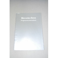 PROSPEKT BROCHURE DEPLIANT MERCEDES BENZ PROGRAMMA AUTOVETTURE 45 PAG. ITALIANO