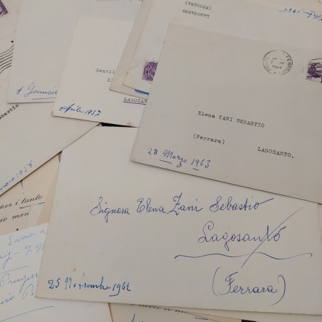 Lotto biglietti di auguri firmati Umberto II di Savoia