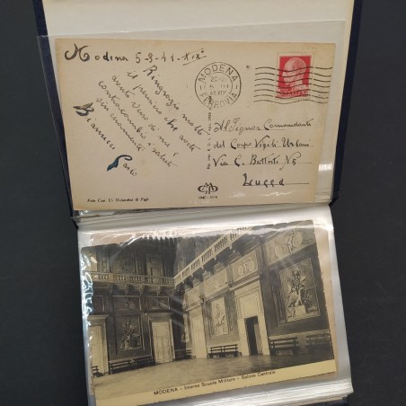 Blocco di 72 cartoline postali Modena anni 20/30/40 e 50