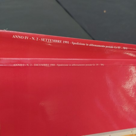 Lotto di 2 riviste Il tridente Maserati Anno I n° 2 1988 e Anno IV n° 2 1991