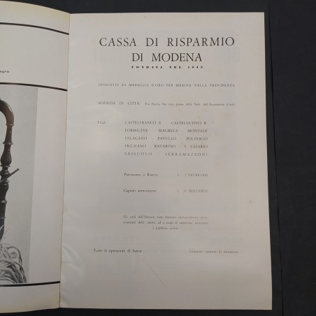 Rivista Automobil Club Modena 1961 formato 23x33 cm