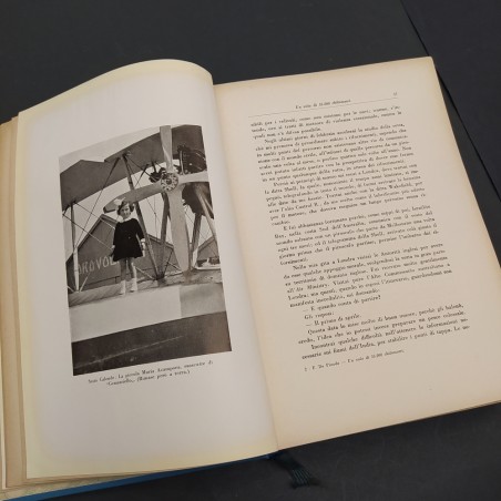 Volume Francesco Pinedo Un volo di 55.000 Km Mondadori 3° ed. 1926