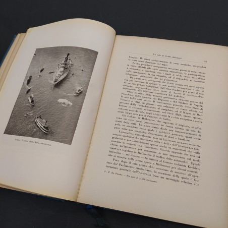 Volume Francesco Pinedo Un volo di 55.000 Km Mondadori 3° ed. 1926