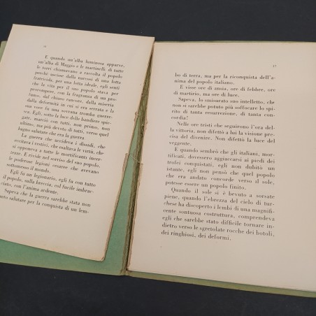 Volumetto Il volo con dedica dell'aviatore al Quadrumviro De Vecchi 1932