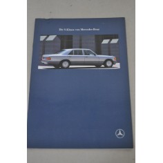 PROSPEKT BROCHURE DEPLIANT DIE S-KLASSE 20 PAGINE TEDESCO, INCOLLATURE UMIDITA'