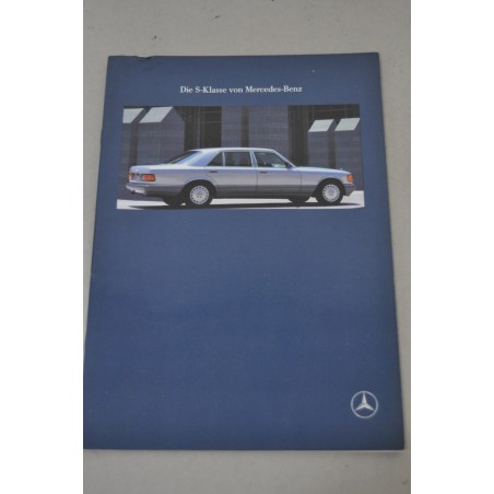 PROSPEKT BROCHURE DEPLIANT DIE S-KLASSE 20 PAGINE TEDESCO, INCOLLATURE UMIDITA'