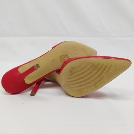 Scarpe donna decolletè Guess in pelle rossa n° 35 nuove