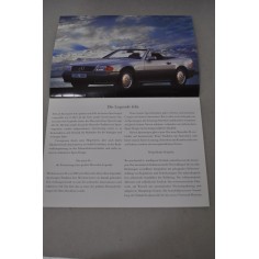 PROSPEKT BROCHURE DEPLIANT MERCEDES BENZ PROFLE DER NEUE SL PROGRAMM TEDESCO 2