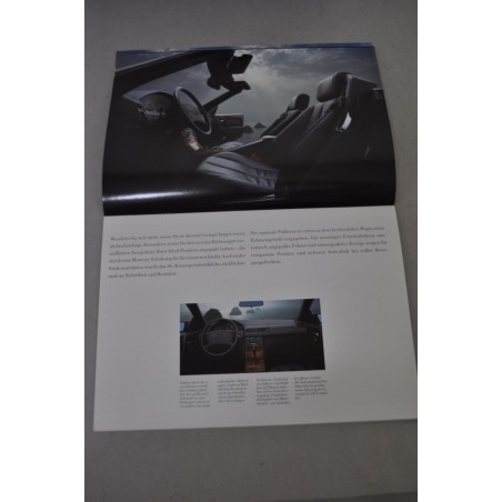 PROSPEKT BROCHURE DEPLIANT MERCEDES BENZ PROFLE DER NEUE SL PROGRAMM TEDESCO