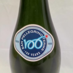 Bottiglia da 3 litri acqua San Pallegrino 100° ann. 2