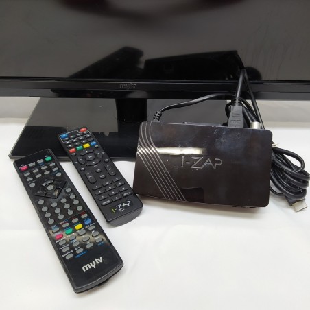 Televisore MyTv 32" TLHG32 con decoder e telecomandi usato