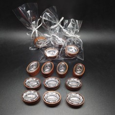 Lotto di 14 scatoline piccole in legno e argento piccole