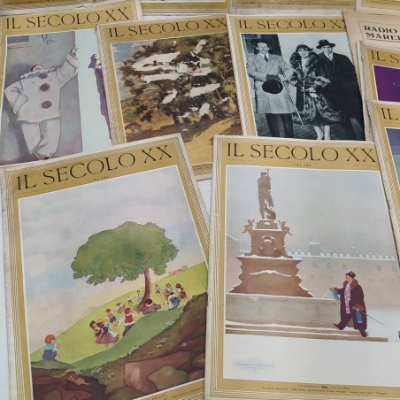 Lotto di 17 numeri Rivista Il Secolo XX anno 1931 principalmente