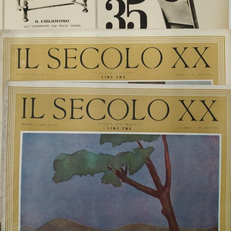 Lotto di 17 numeri Rivista Il Secolo XX anno 1931 principalmente