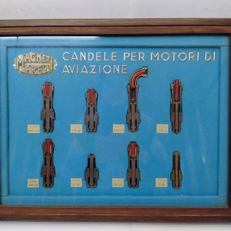 Quadro Magneti Marelli sezioni candele per motori di aviazione