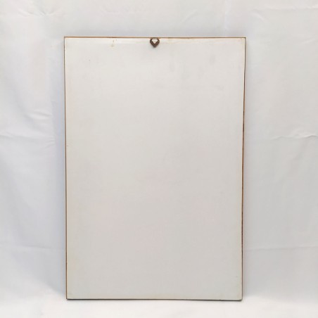 Stampa ritratto di Giuseppe Verdi formato 38x56 cm con autografo in calce