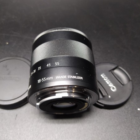 Obiettivo zoom Canon EF-M Macro 18-55 mm 1:3.5-5.6 IS STM usato