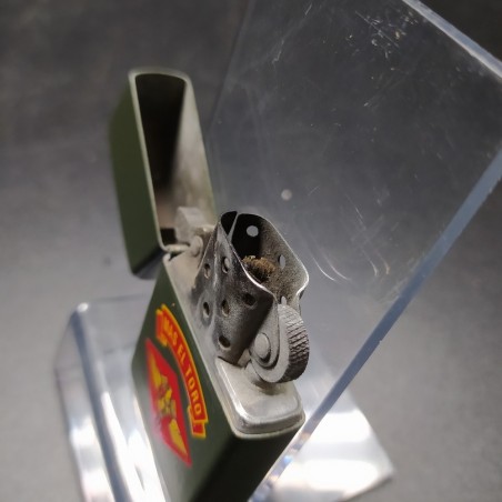 Accendino Zippo regular verde militare MAS EL TORO III usato