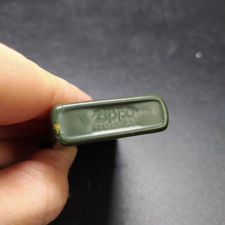 Accendino Zippo regular verde militare MAS EL TORO III usato