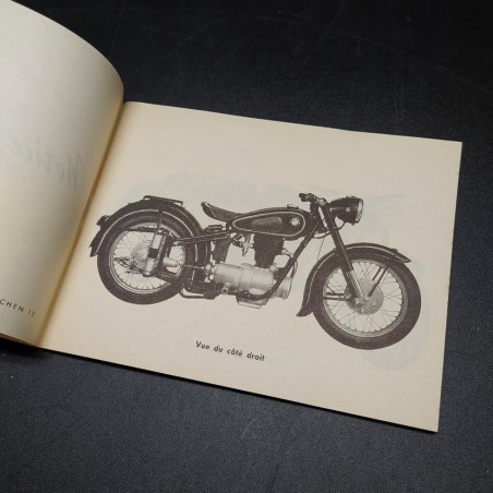 Libretto Uso manutenzione BMW R25/3 Notice d'Entretien Francese 1954