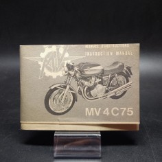 Libretto uso manutenzione Meccanica Verghera Agusta MV4C75 anno 1972 usato