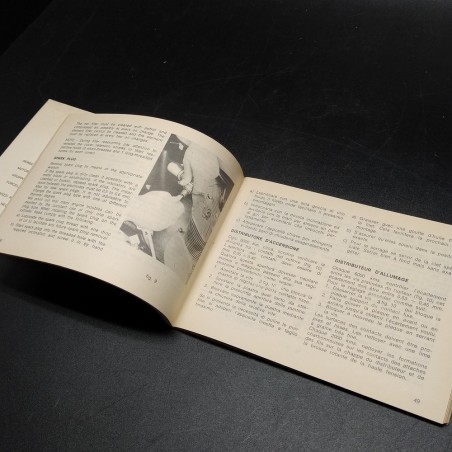 Libretto uso manutenzione Meccanica Verghera Agusta MV4C75 anno 1972 usato