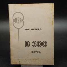Libretto uso e manutenzione Motociclo Gilera B300 Extra