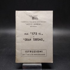 Libretto uso manutenzione Moto Morini mod. 175 cc e Gran Turismo