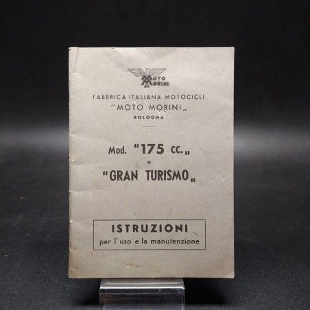 Libretto uso manutenzione Moto Morini mod. 175 cc e Gran Turismo