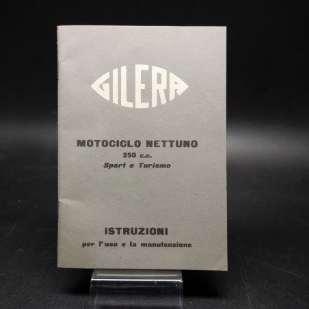 Libretto uso e manutenzione Motocico Gilera Nettuno 250 cc Sport e Turismo