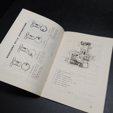 Libretto uso e manutenzione Motocico Gilera Nettuno 250 cc Sport e Turismo
