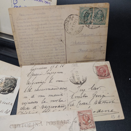Lotto di 15 cartoline Modena alcune viaggiate periodo primo 900