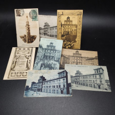 Lotto di 8 cartoline paesaggistiche Modena primo 900