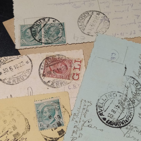 Lotto di 8 cartoline paesaggistiche Modena primo 900