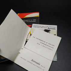 Lotto di 4 Opuscoli Ferrania anni 60 condizioni buone 2