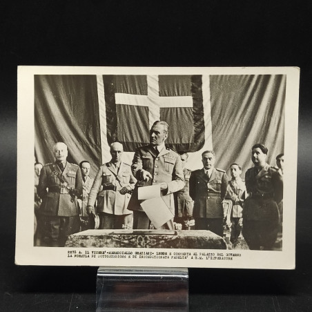 Ristampa anni 30/40 del Giuramento di Fedeltà del vicerè Maresciallo Graziani
