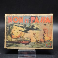 Fumetto Non si Passa 18 Giugno 1942 XX Anno II n. 54 discreto