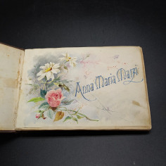 Album manoscritto per Anna Maria Marzi dal padre diario di vita tra il 1895 1905 2