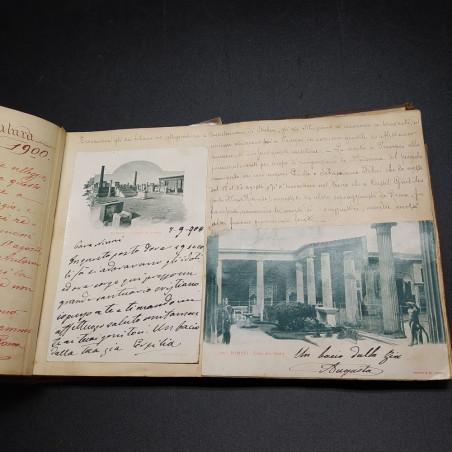 Album manoscritto per Anna Maria Marzi dal padre diario di vita tra il 1895 1905