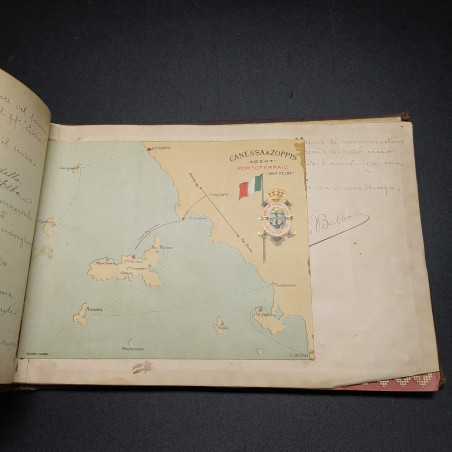 Album manoscritto per Anna Maria Marzi dal padre diario di vita tra il 1895 1905