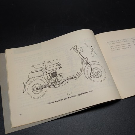 Opuscolo Uso manutenzione Lambretta 125e senza data di pubblicazione