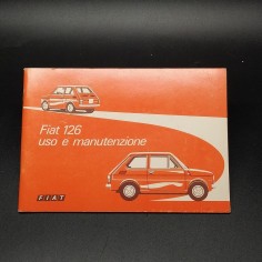 Libretto uso manutenzione Fiat 126 - 8°. Ed anno 1976 molto buono