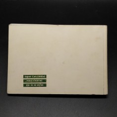 Libretto uso manutenzione Jaguar X16 2,9 e 3,6 anno 1985 2