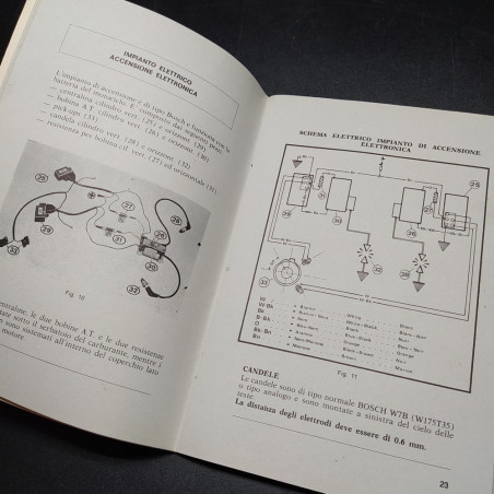 Manuale Uso manutenzione Motociclo Ducati 900 SS Desmo Super Sport 1980