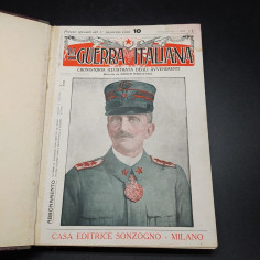 La Guerra Italiana - periodico 24 numeri rilegati 1915